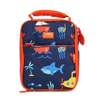Large Insulated Lunch Bag  - Anchors Away