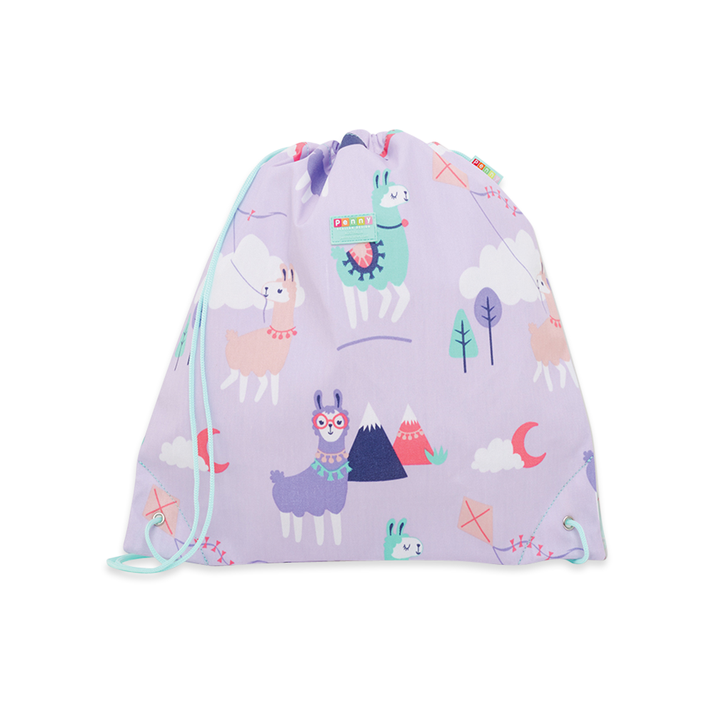 Penny Scallan Drawstring Bag Loopy Llama