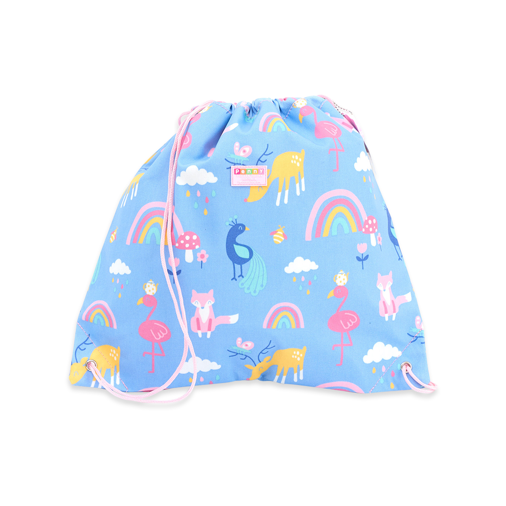 Penny Scallan Drawstring Bag Rainbow Days